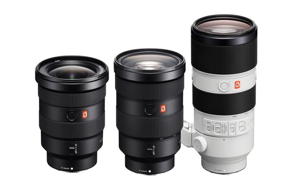 Set 3 lentes Zoom Sony f/2.8 GM alquiler