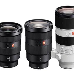 Set 3 lentes Zoom Sony f/2.8 GM alquiler
