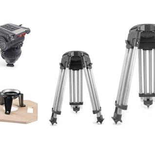 Set de trípodes Sachtler Studio II 7+7 Kit (150mm) alquiler