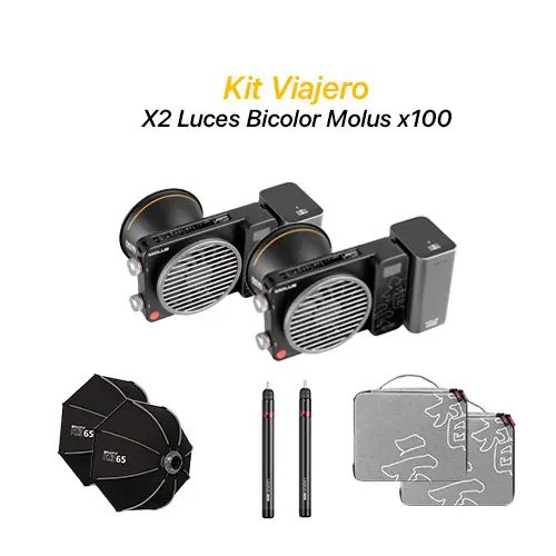 Alquiler Luz led Bicolor Zhiyun Molus X100 (200w en total)