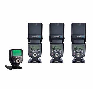Kit x3 Flash Speedlite Youngnuo YN-560 IV
