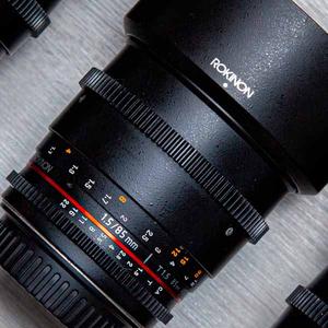 Lente Rokinon-Cine 85mm T1.5 EF