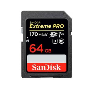 Memoria SD SanDisk Extreme PRO de 64GB