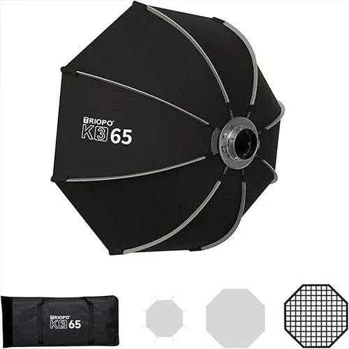 Octabox Triopo k3 de 65cm Montura Bowens (alquiler)