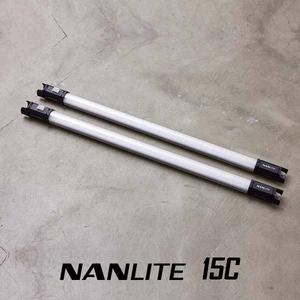 x2 Luces Led Nanlite Pavotube 15C, (60cm) Tubo RGB