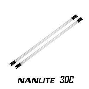 x2 Luces Led Nanlite Pavotube 30C, (120cm) Tubo RGB