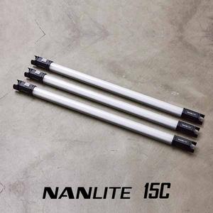 x3 Luces Led Nanlite Pavotube 15C, (60cm) Tubo RGB