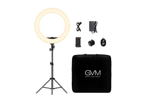 Aro de Luz GVM Bi-Color LED de 18