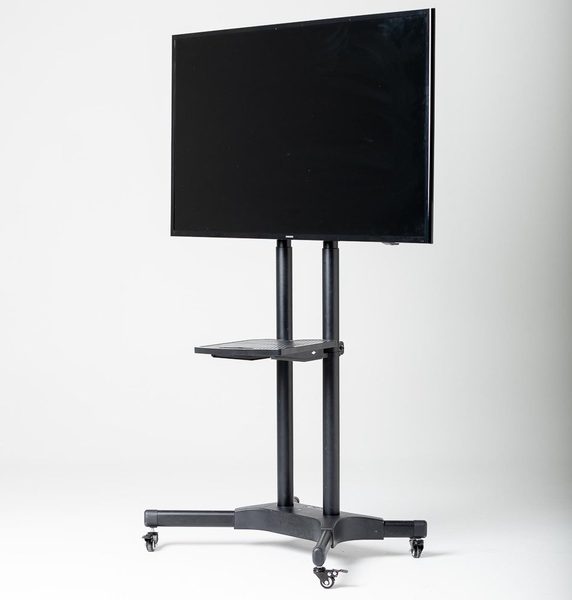 Televisor con base rodante grande 51 pulgadas