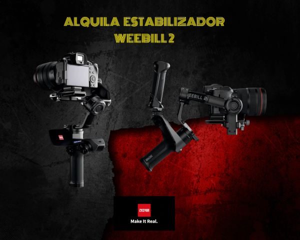 Alquiler de estabilizador Zhiyun Weebill 2