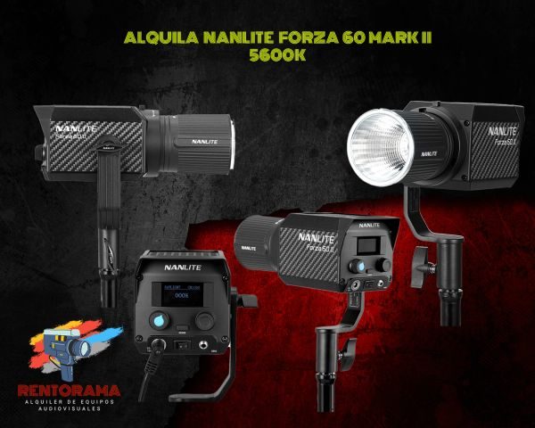 Alquiler de Luces Nanlite Forza 60 Mark II X 3