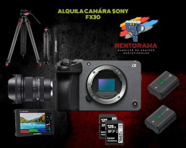 Alquiler de Sony Alfa FX30