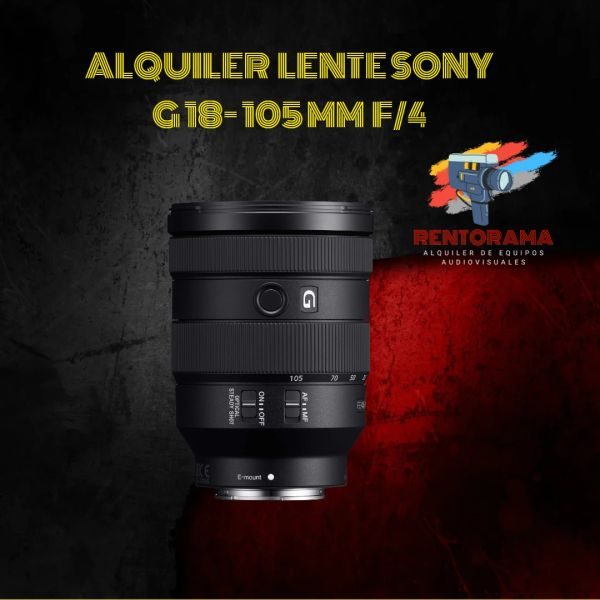 lente Sony G 18-105 mm f4