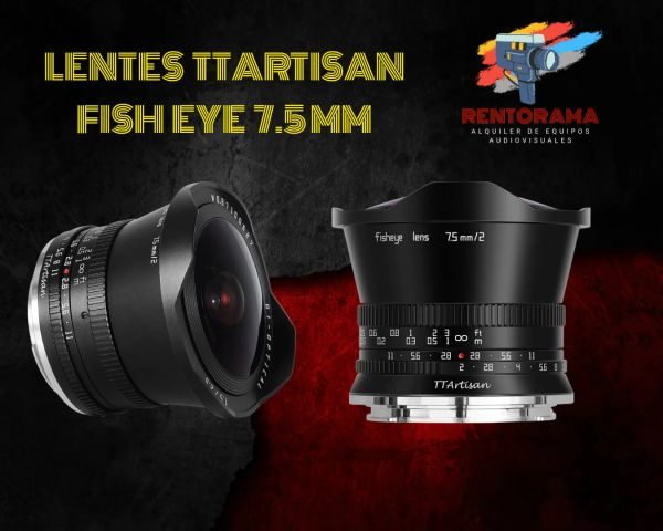 Lente TTartisan 7.5 mm / 2.0