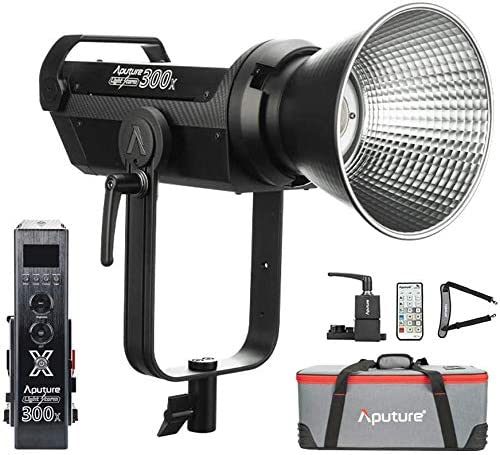 Aputure Light Storm LS luz LED bicolor 300x con placa de batería