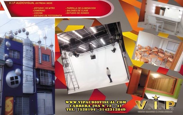 ESTUDIO INSONORIZADO PARA CINE, TV Y PUBLICIDAD