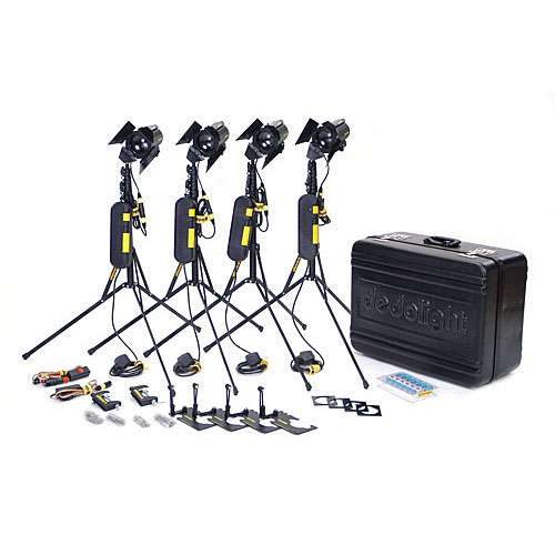 KIT MALETA LUCES DEDOLIGHT 100 WATTS
