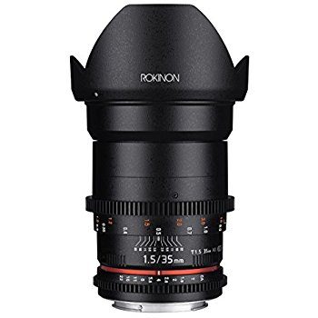LENTE ROKINON 35MM T 1.5 EF MOUNT