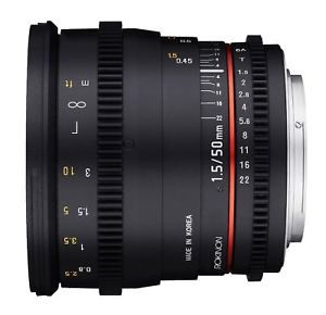 Lente Rokinon Cine Ds 50mm T1.5 Ef mount