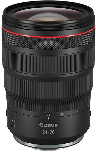 LENTE ZOOM  CANON EF RF 24-70 mm F2.8 L IS USM MIRRORLESS DSLR